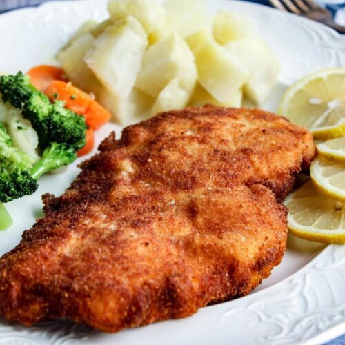 Crumbed Beef Schnitzel – Airfryer Cooking