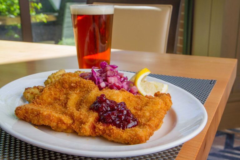 Crumbed Beef Schnitzel