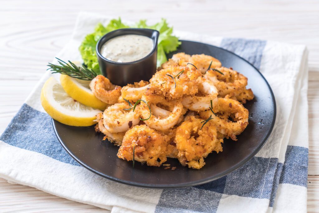 Salt & Pepper Squid – Airfryer Cooking